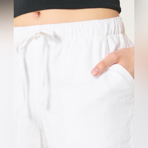 Hollister Ella Linen-Blend Pull-On Shorts - Picture 8 of 9